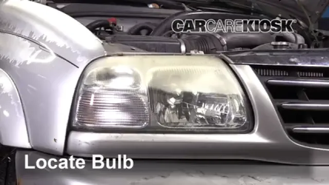 1999 Suzuki Grand Vitara JLX 2.5L V6 Luces Luz de marcha diurna (reemplazar foco)